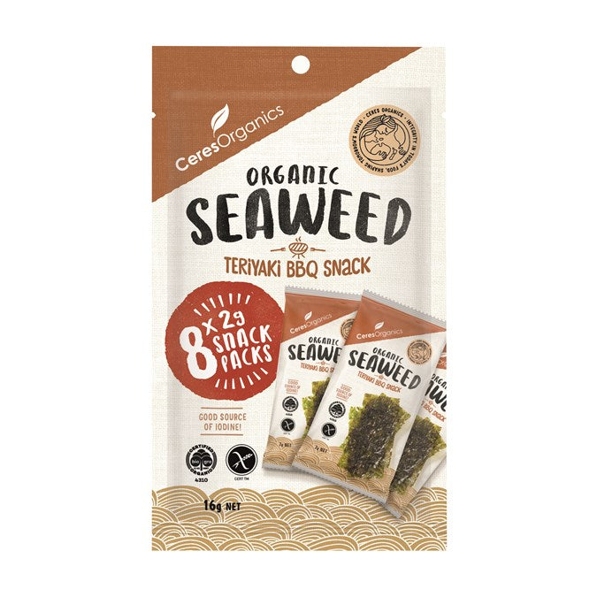 Teriyaki Seaweed Snack Mpack 8X2G
