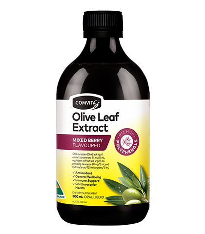 Olive Leaf Extract Mixed Berry 500Ml