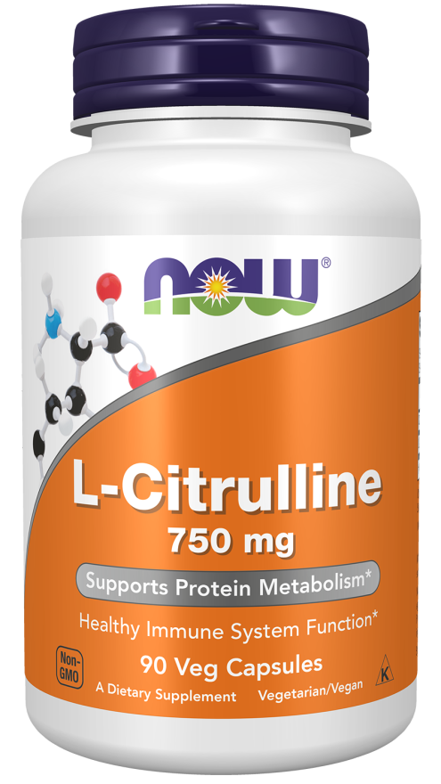 NOW L-Citrulline 750mg 90vc