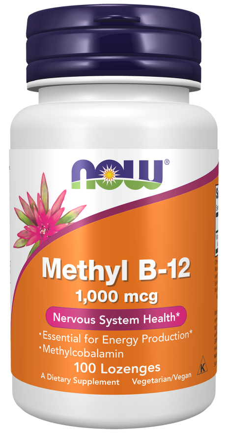 Methyl B-12 1,000mcg, 100 lozenges
