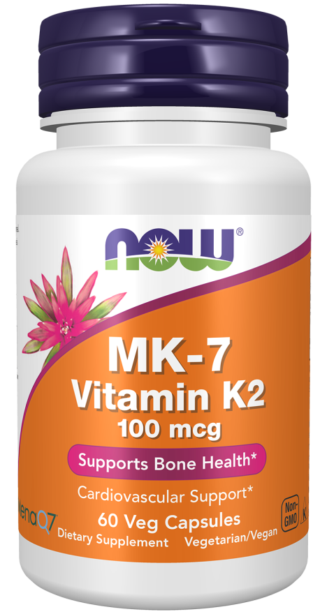 NOW Vitamin K2 MK-7 100mcg 60vc