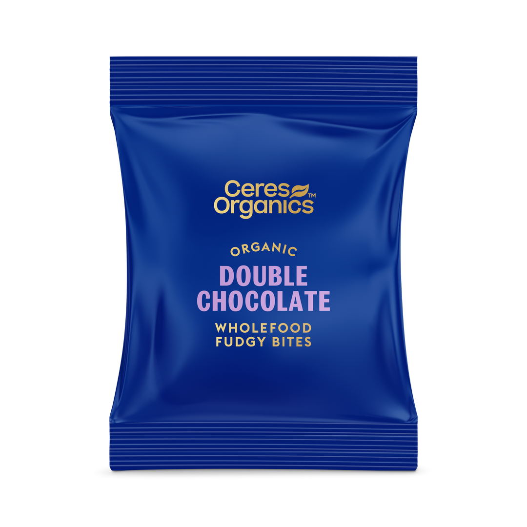 Organic Fudgy Bites Double Chocolate 120g