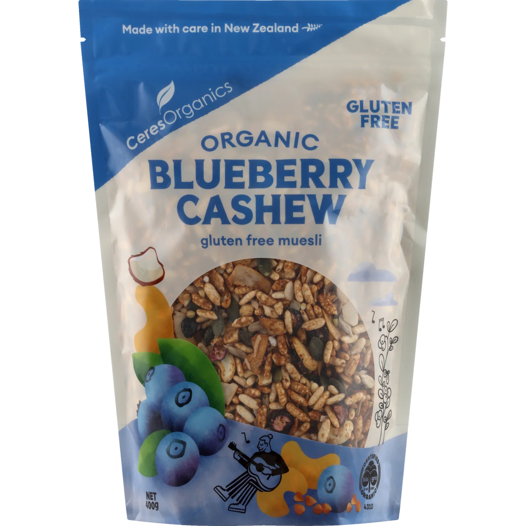 Muesli Blueberry Cashew Gluten Free 400g