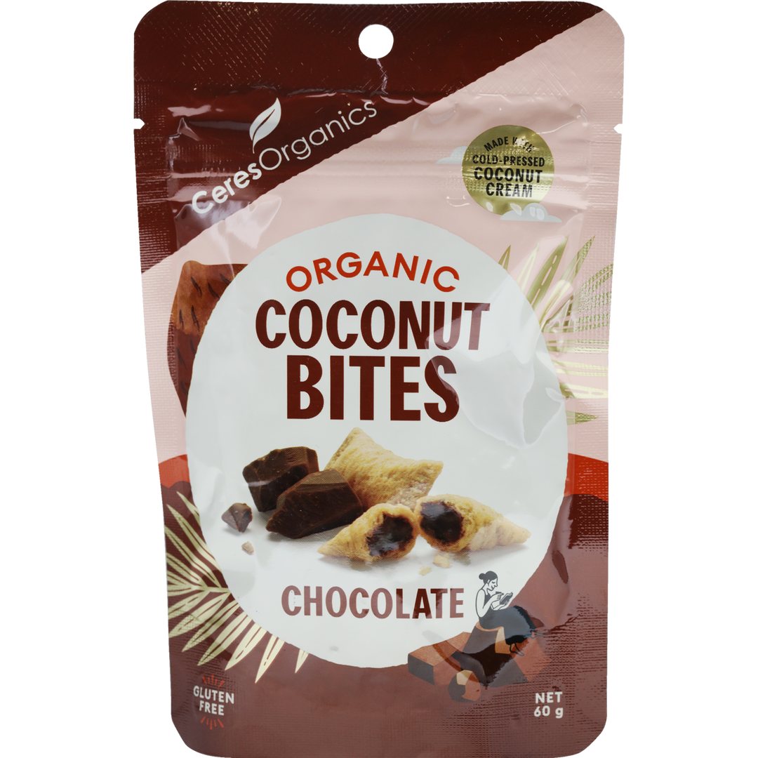 Coconut Wafer Bites Chocolate Filled 60g
