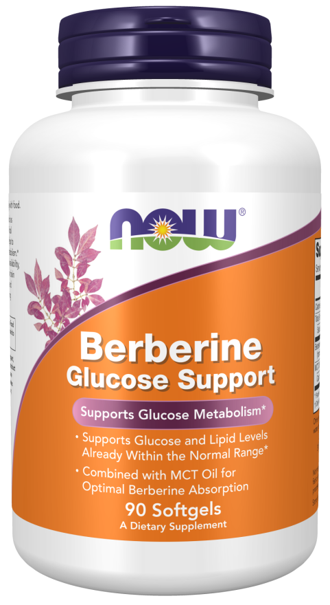 NOW Berberine Glucose Support 90sg