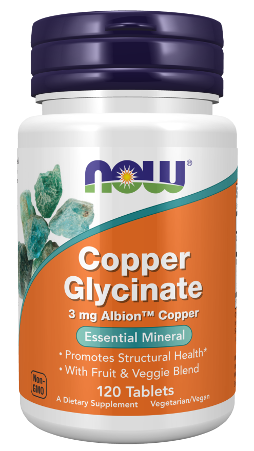Copper Glycinate 3mg 120 Tablets