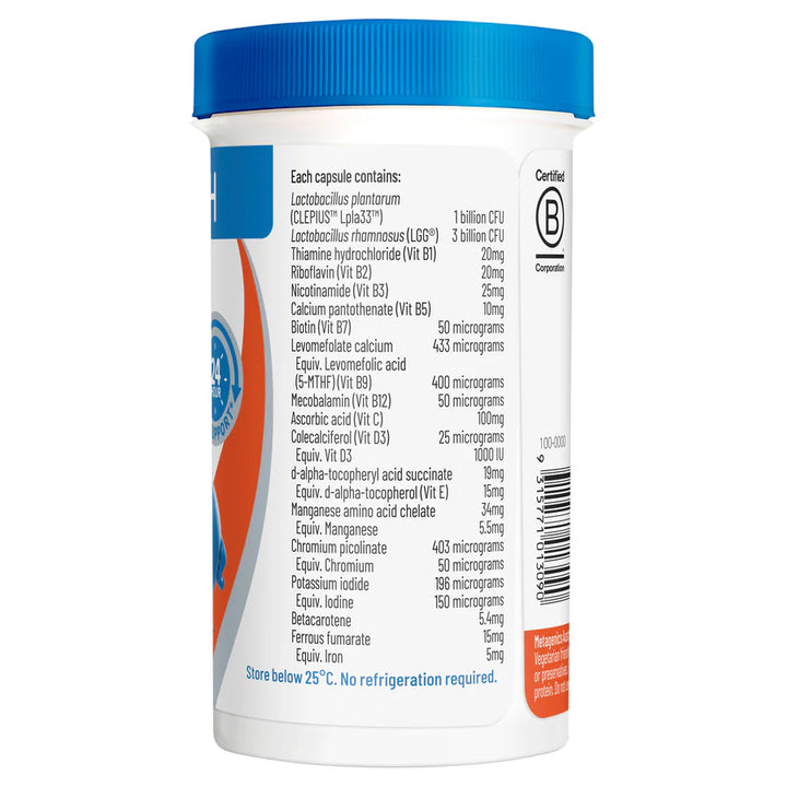 Multivitamin Plus Probiotics 50 Capsules