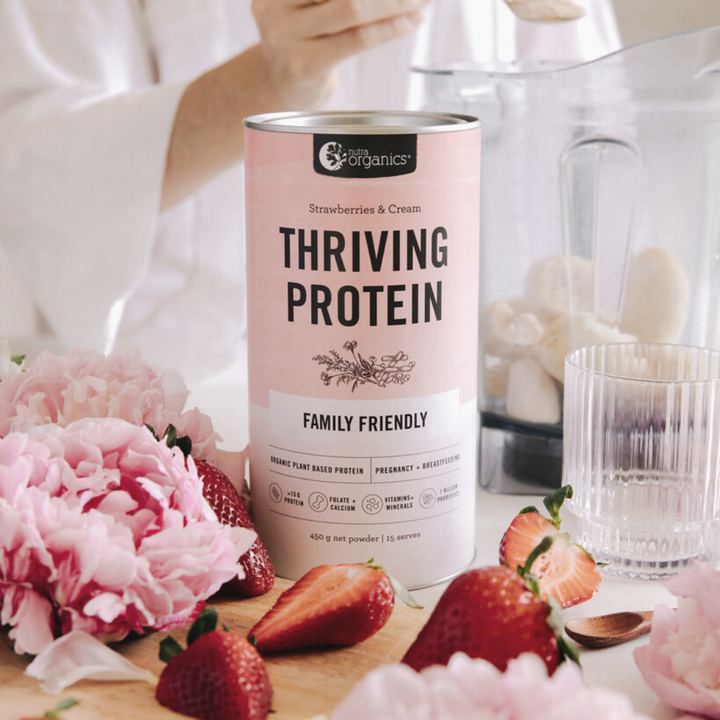 Clean Protein Strawberries + Cream 500g