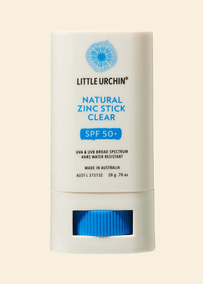 Little Urchin Natural Clear Zinc Stick SPF50+ 20g