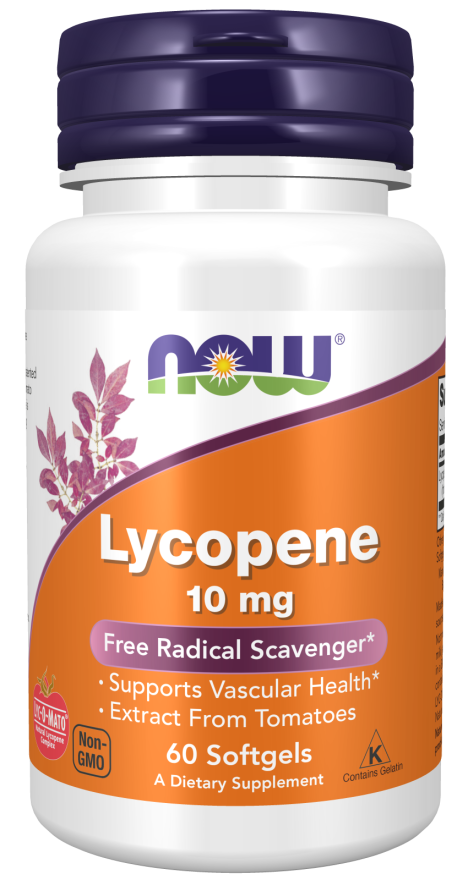 NOW Lycopene 10mg 60 Softgels