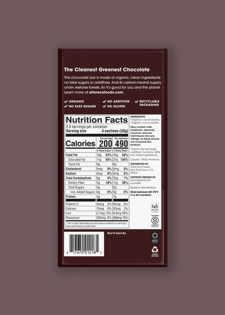 Alter Eco Total Blackout 100% 75g