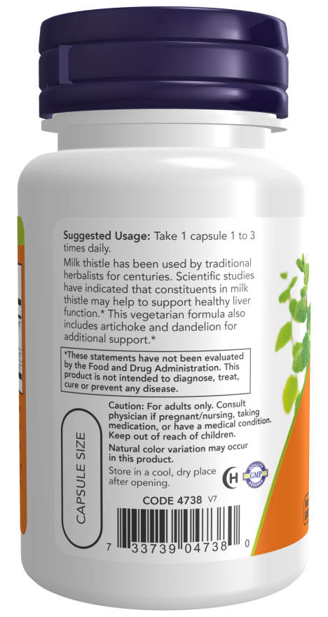 NOW Milk Thistle Extract 300mg