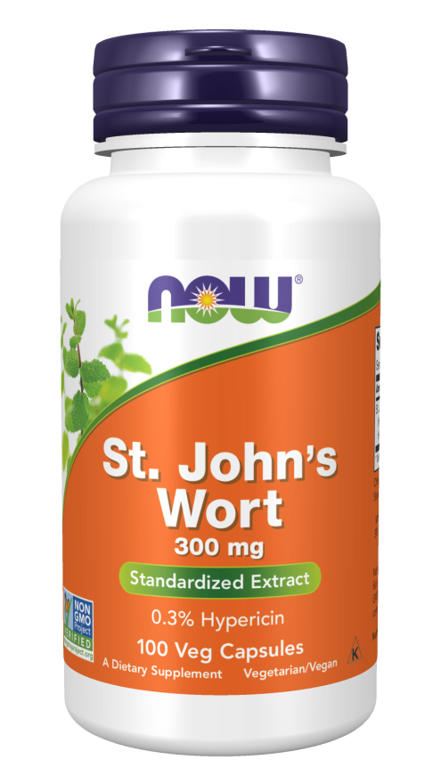 NOW St John's Wort 300mg 100vcaps