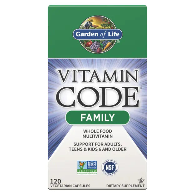 Vitamin Code Family 120 Capsules