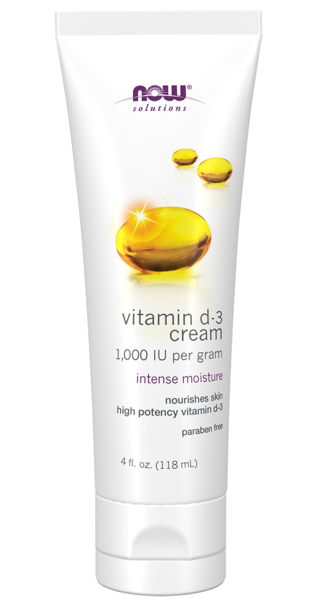 NOW Vitamin D-3 Cream 118ml