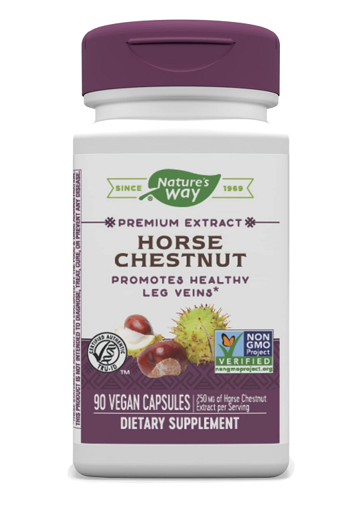Nature's Way Horse Chestnut 250mg 90vcaps