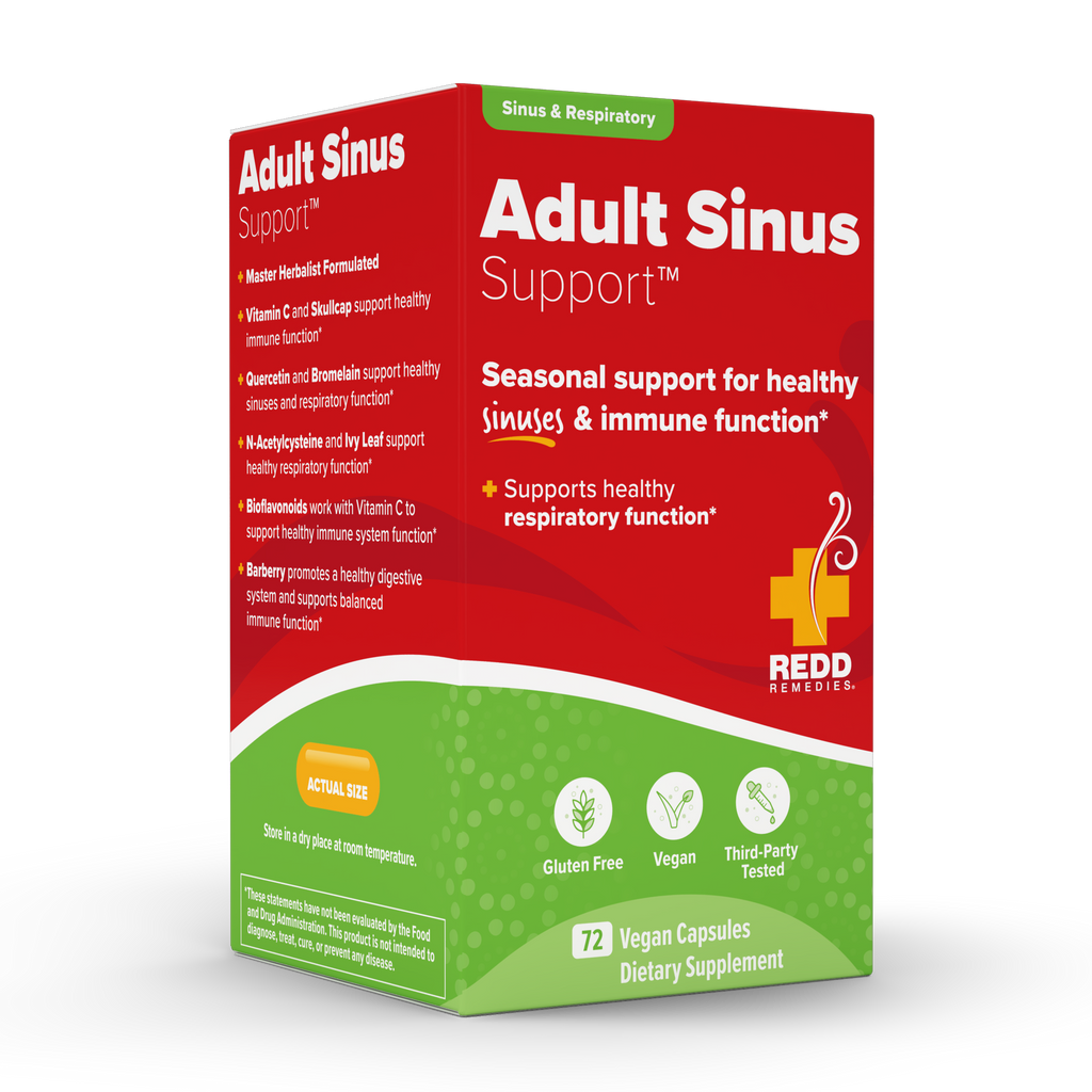 Redd Remedies Adult Sinus Support 72 capsules