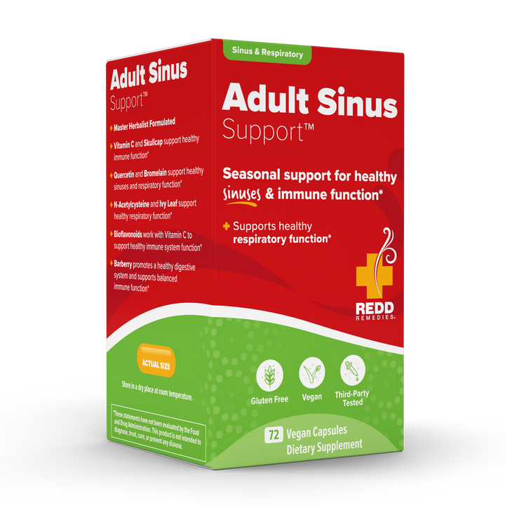 Redd Remedies Adult Sinus Support 72 capsules