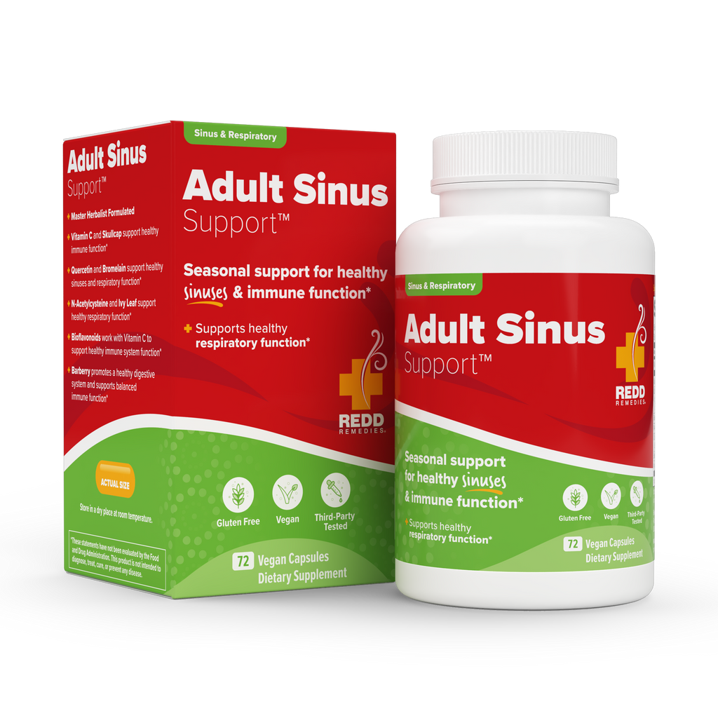 Redd Remedies Adult Sinus Support 72 capsules