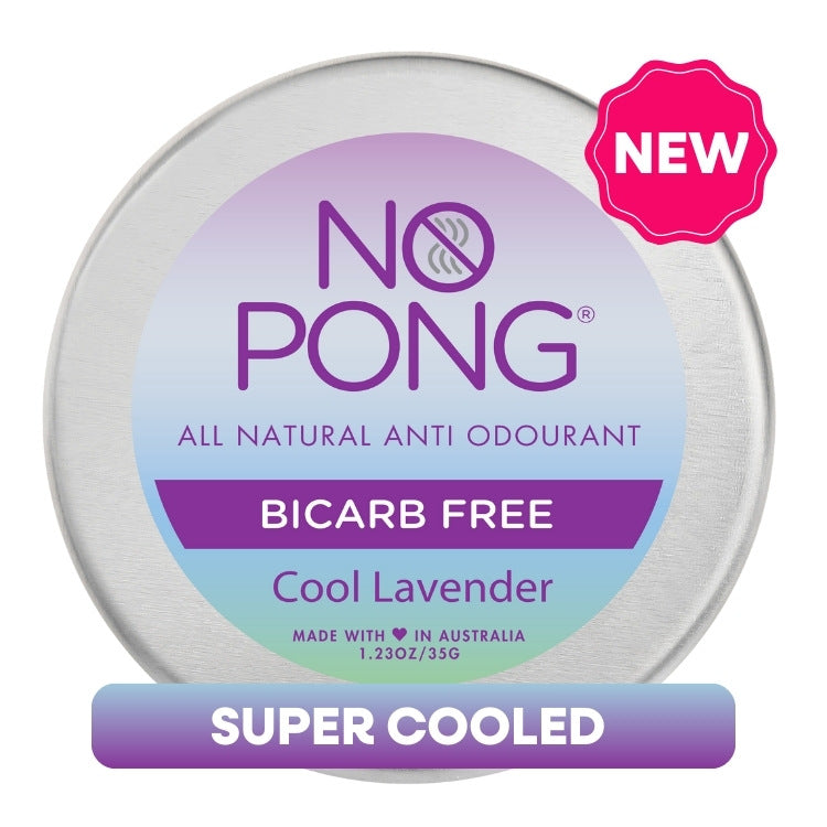 No Pong Cool Lavender Bicarb Free, 35g