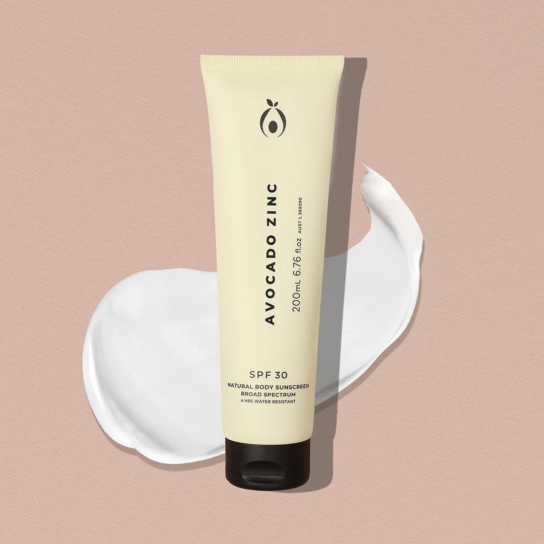 Avocado Zinc SPF30 Natural Body Sunscreen
