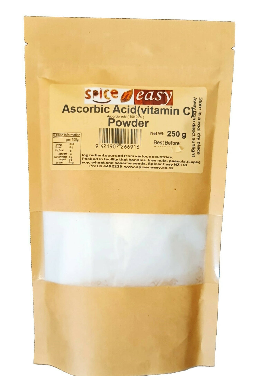 Spice N Easy Ascorbic Acid 250g