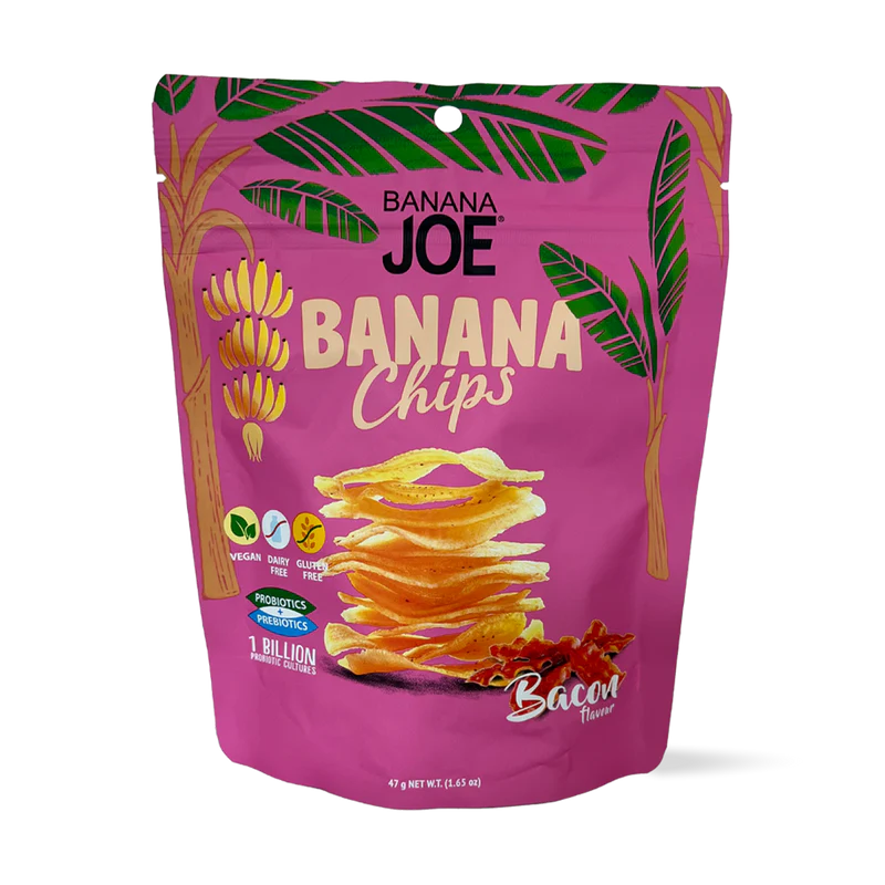 Banana Chips Bacon 47g (BB 20/10/24)