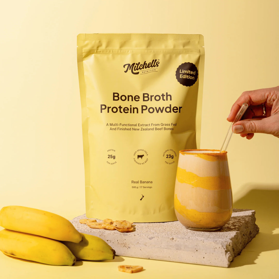 Bone Broth Protein Powder Real Banana 500g