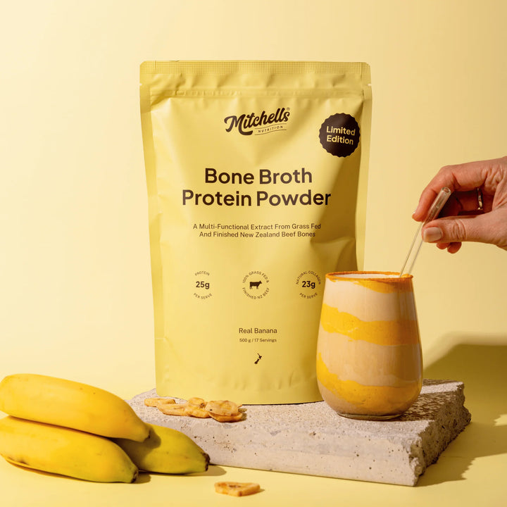 Bone Broth Protein Powder Real Banana 500g
