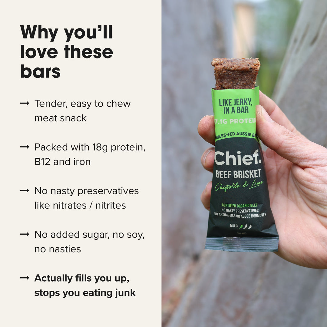 Chief Beef Bar Mexican 40g