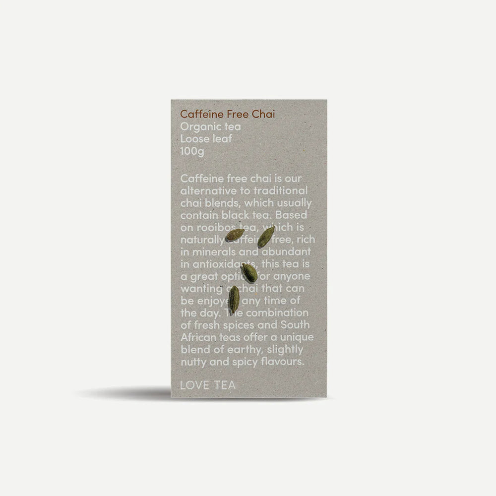 Love Tea Chai Caff Free Loose Leaf 100g