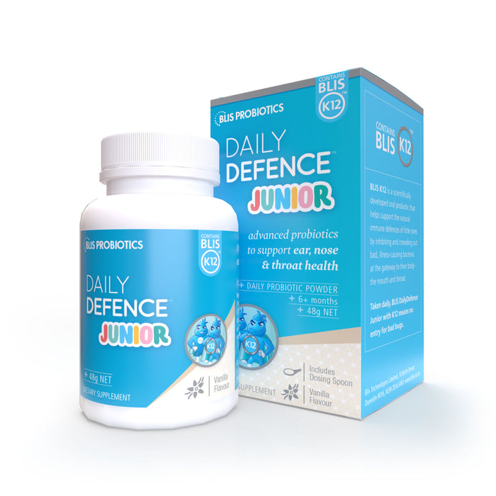 Blis Daily Defence Junior with BLIS K12™, Vanilla 48g