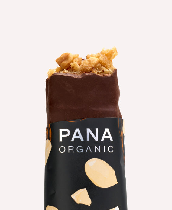 Pana Organic Snack Bar Chewy Peanut Caramel 40g