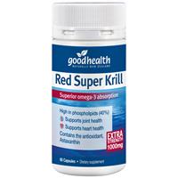 Red Super Krill Extra 1000mg,  60 Capsules