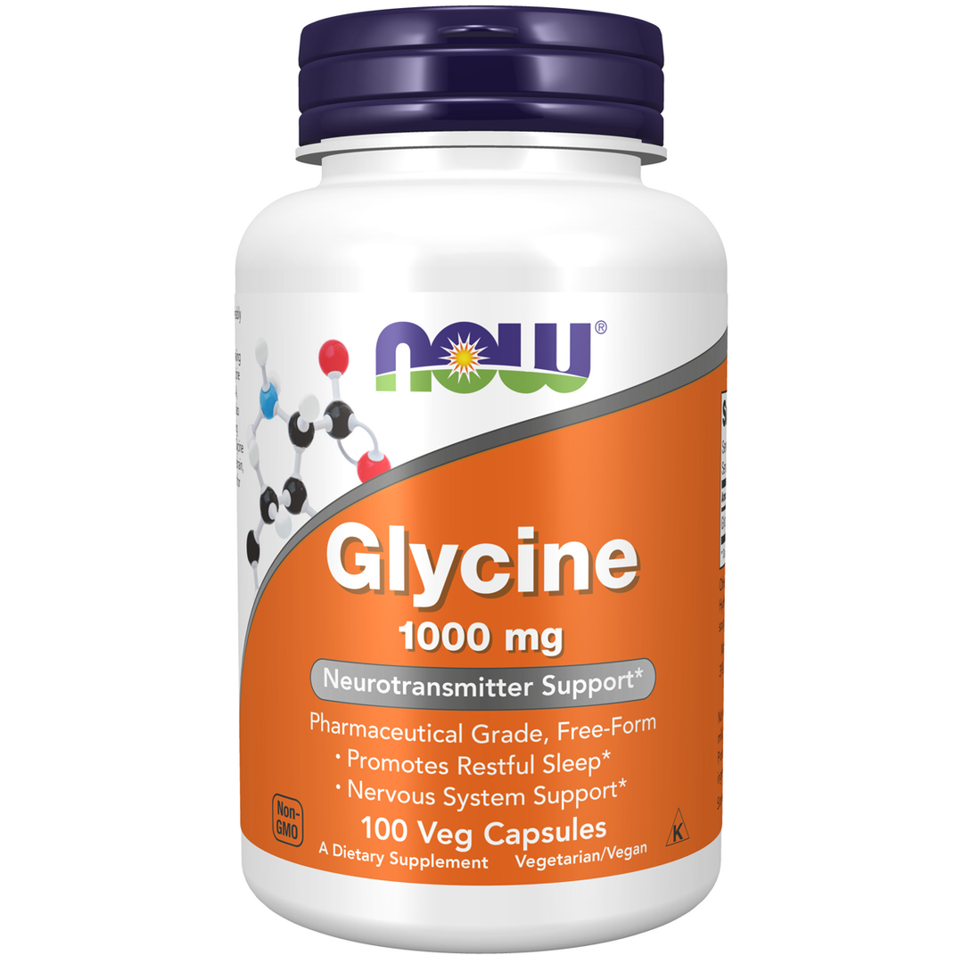 NOW Glycine 1000mg 100 VCaps