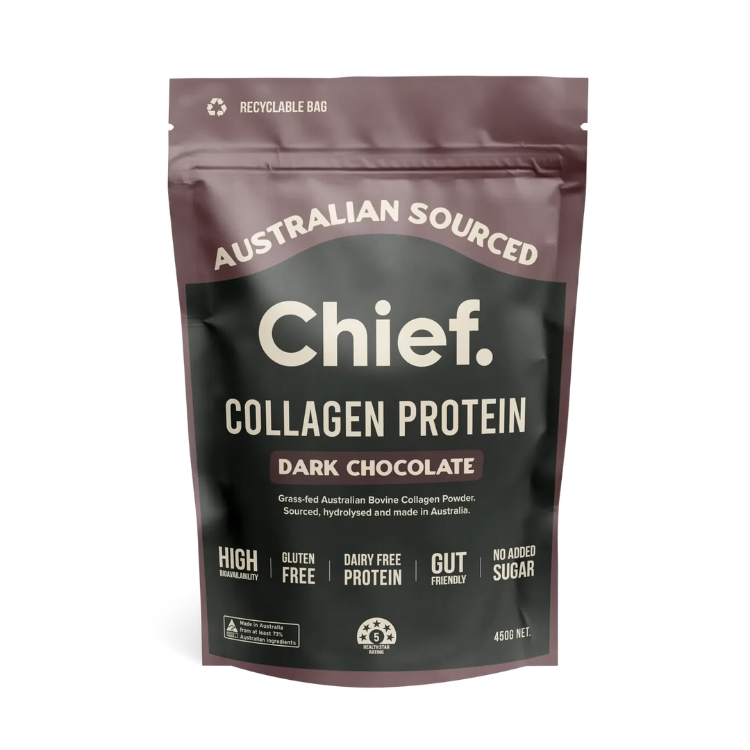 Chief Collagen Protein Dark Chocolate 450g