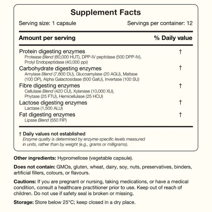 Gutsi Gut Digest 12 vege caps