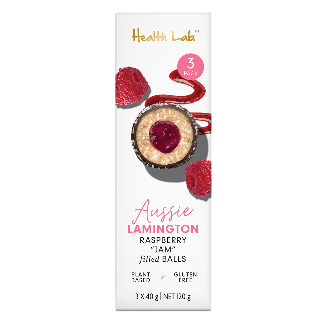 Health Lab Lamington Jam Butter Filled Ball