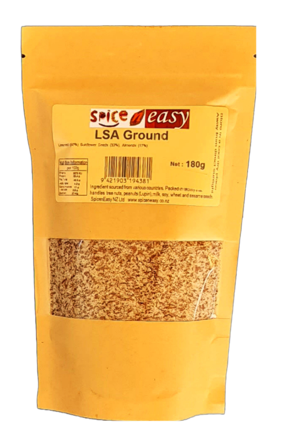 Spice N Easy LSA Ground 180g