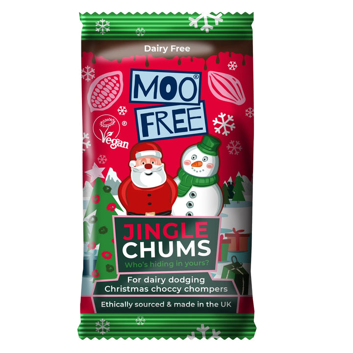 Moo Free Christmas Jingle Choccy Chums 15g