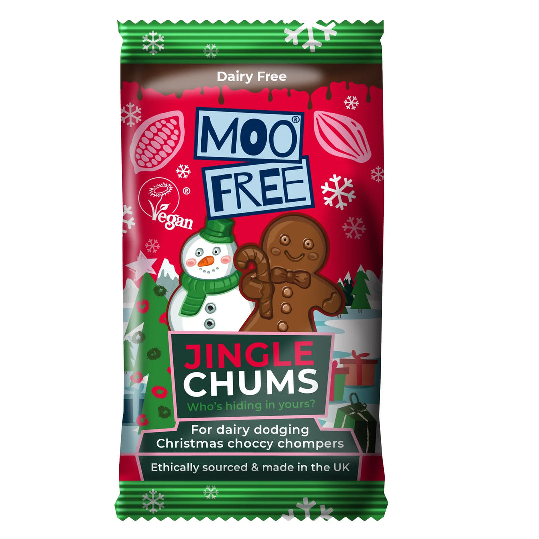 Moo Free Christmas Jingle Choccy Chums 15g