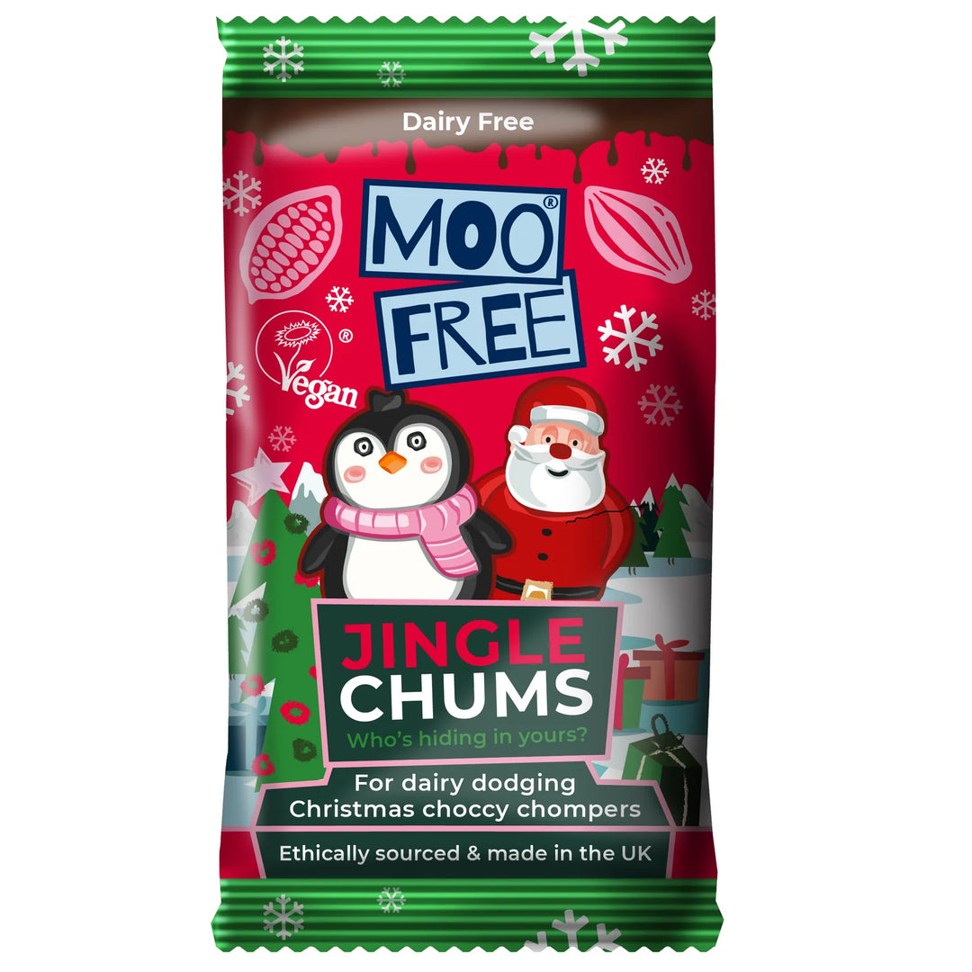 Moo Free Christmas Jingle Choccy Chums 15g