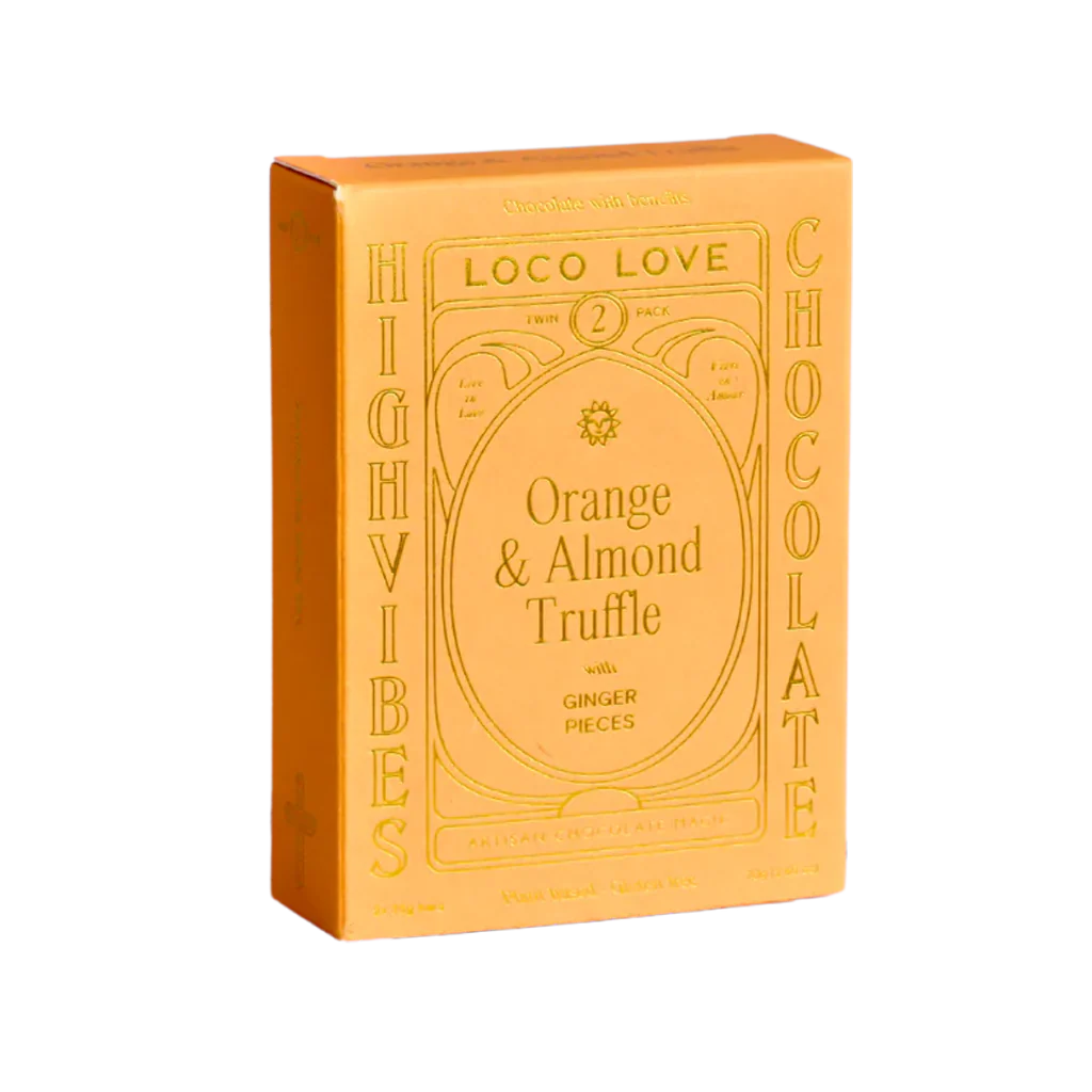 Twin Orange Almond Truffle