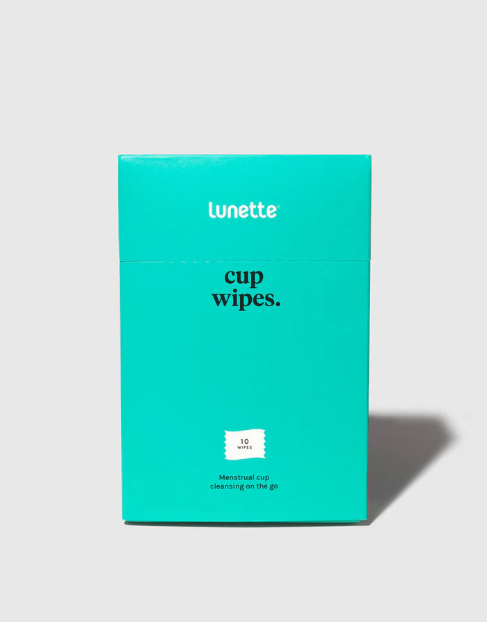 Lunette Cup Wipes 10pk