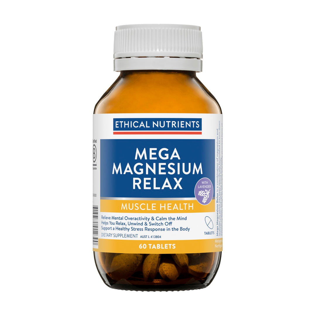 Mega Magnesium Relax 60 Capsules