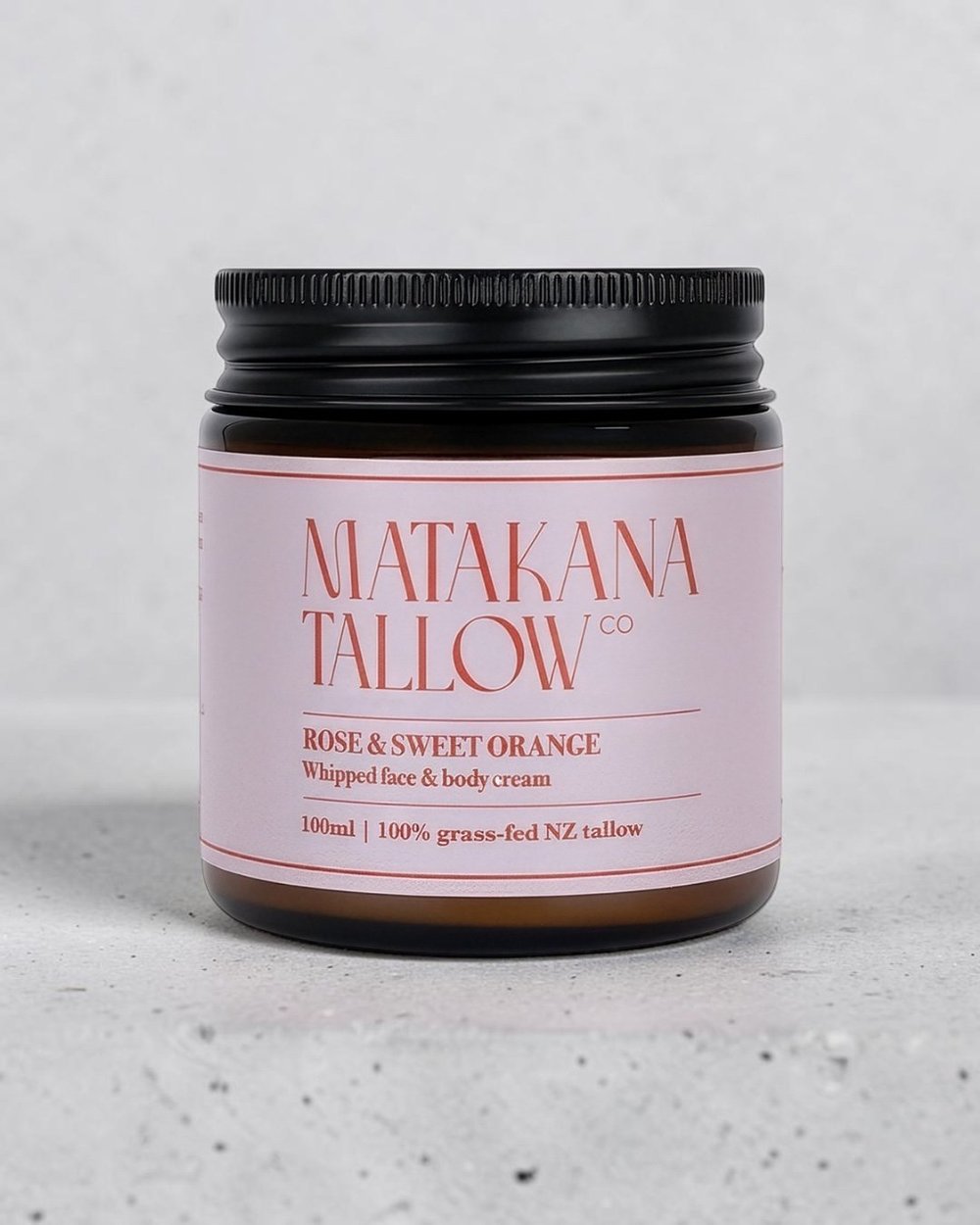 Matakana Tallow Rose & Sweet Orange