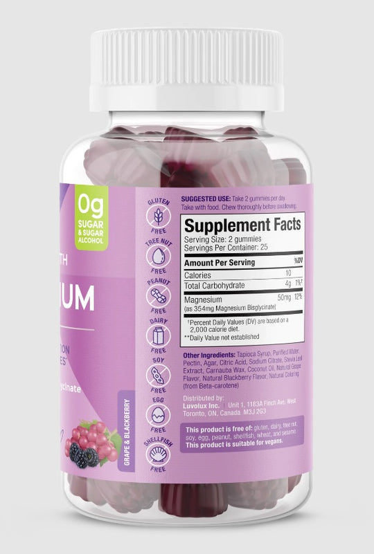 Mega Magnesium 50S Plum Organics Papamoa