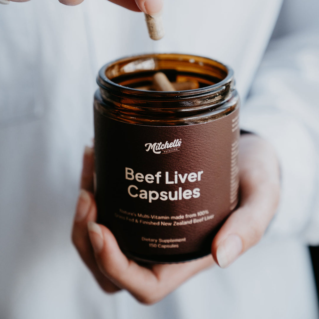 Mitchells Beef Liver Capsules