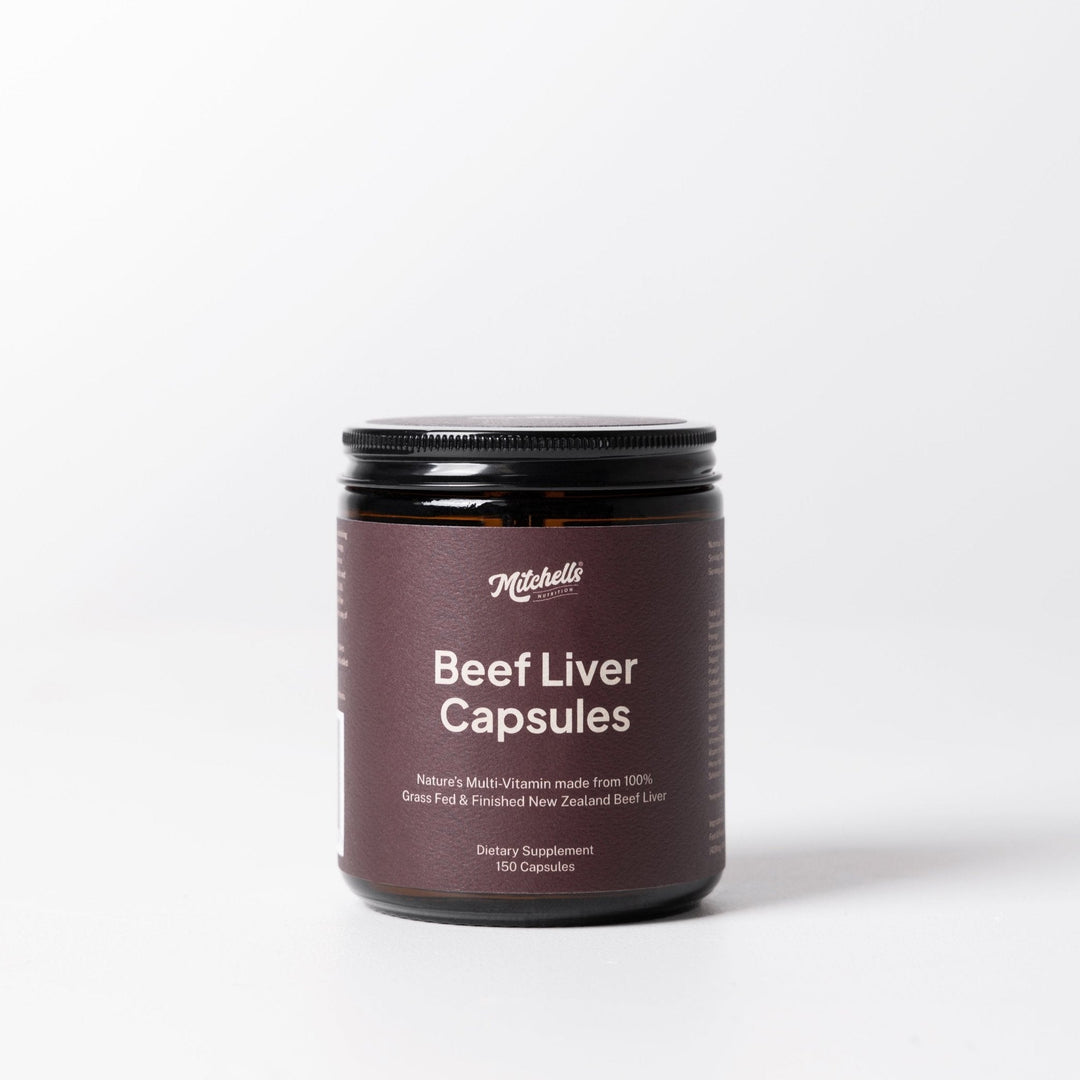 Mitchells Beef Liver Capsules