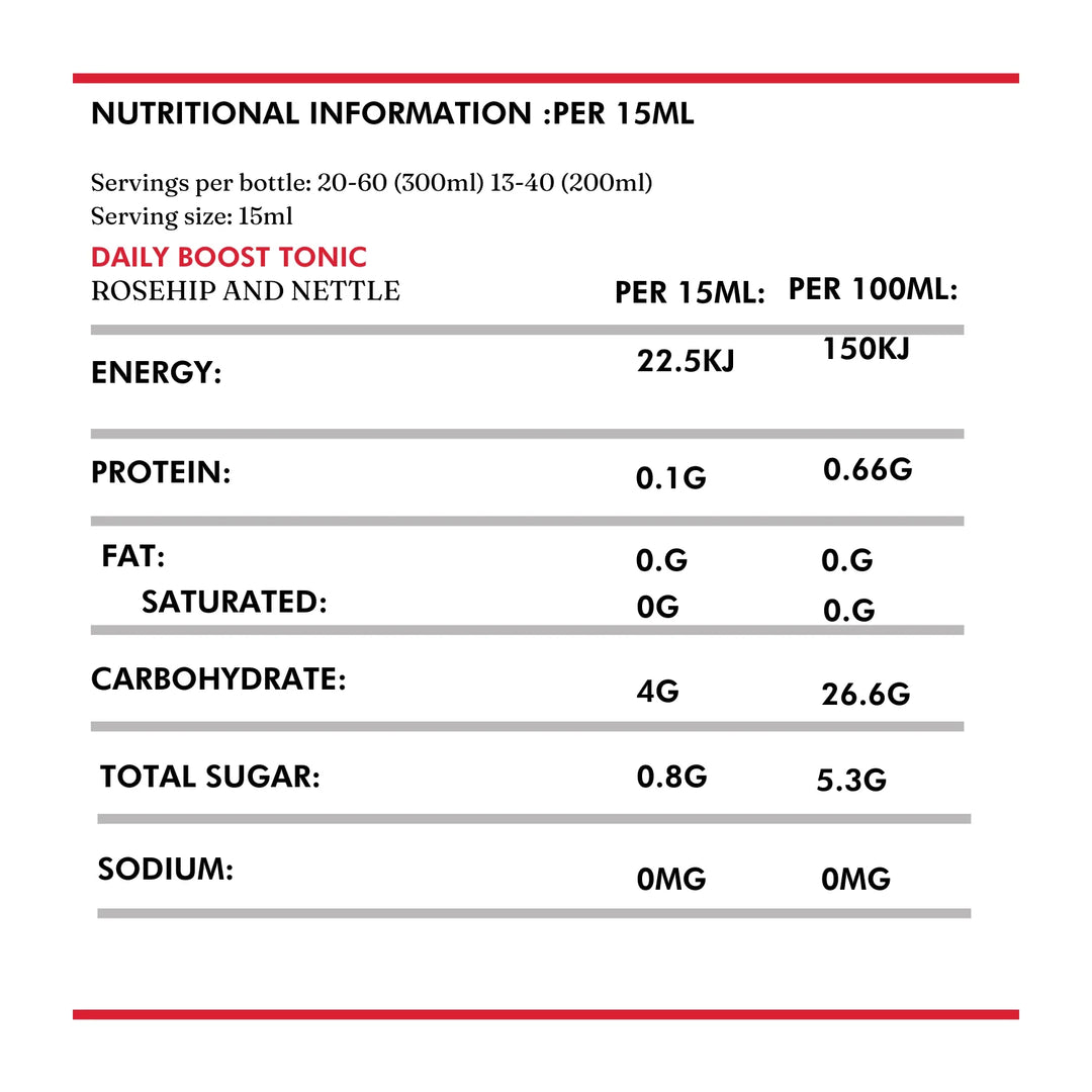 Daily Boost Tonic 200ml